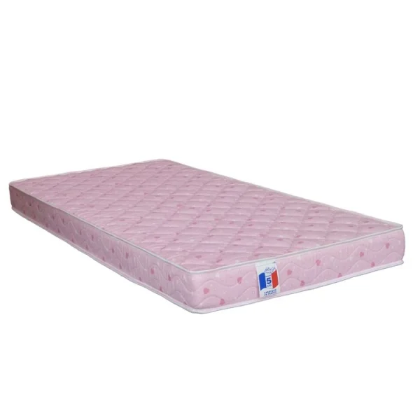 Budget ✨ Matelas Mousse 90×190 Cm ROSE 🎉 1