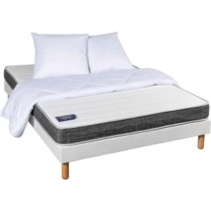 Meilleur prix 🌟 Terre De Nuit Matelas Mousse Haute Densité Confort Sérénité 90×200 🧨 9