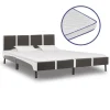 Sortie 🥰 VIDAXL Lit Et Matelas Mousse A Memoire De Forme Similicuir 180×200 Cm 🔥 13