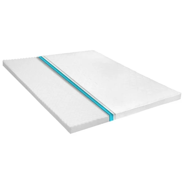 Bon marché 🛒 VIDAXL Sur-matelas 180 X 200 Cm Mousse Froide Profil D’œuf 6 Cm ⭐ 1